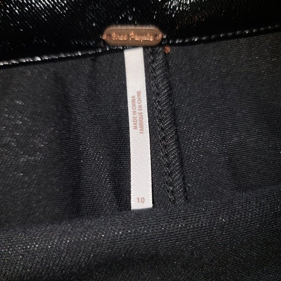 Free People Holding Onto a Dream Denim Mini Skirt - Picture 10 of 14